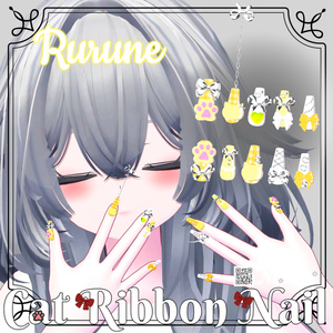 Cat Ribbon Nail...🎀 缩略图 8
