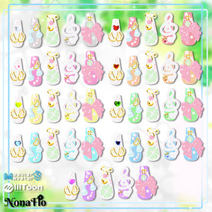 無料 FREE【13アバター対応】Clover Music Nail ♪ 缩略图 16