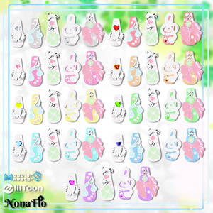 無料 FREE【13アバター対応】Clover Music Nail ♪ 缩略图 17
