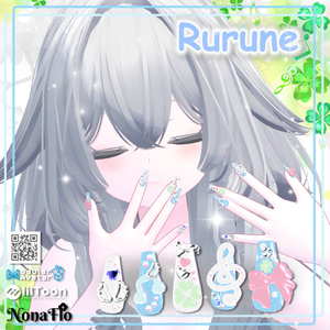 無料 FREE【13アバター対応】Clover Music Nail ♪ 缩略图 12