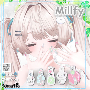 無料 FREE【13アバター対応】Clover Music Nail ♪ 缩略图 4