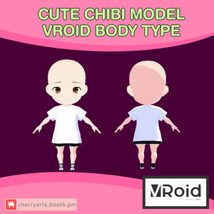 Cute Chibi Model | VROID Custom Body Type