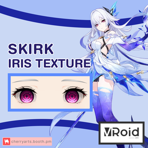 Skirk VROID Iris Texture | Genshin Impact VROID