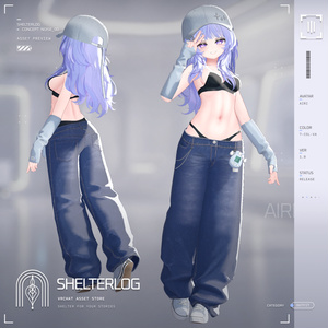 【19アバター対応】【VRC Outfit】 Noise 00 缩略图 17