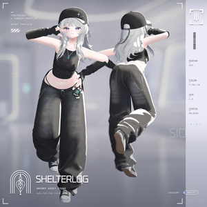 【19アバター対応】【VRC Outfit】 Noise 00 缩略图 16