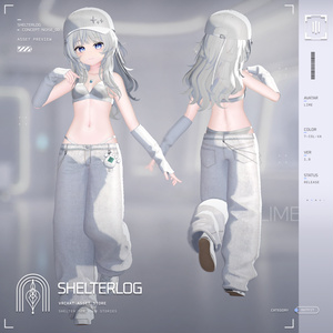 【19アバター対応】【VRC Outfit】 Noise 00 缩略图 13