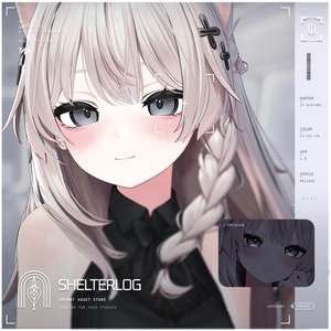 【19アバター対応】【Eye & Makeup Texture】 Relax 00