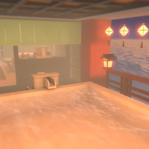 【VRChat温泉ワールド】BOOTH_Onsen01『ひのきの湯』【PC対応】 缩略图 5