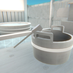 【VRChat】まっ白温泉ワールド『純白温泉』【Unity／blender／FBX】 缩略图 8