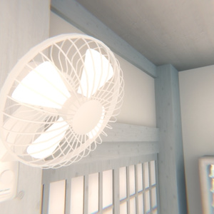 【VRChat】まっ白温泉ワールド『純白温泉』【Unity／blender／FBX】 缩略图 19