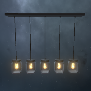 Ceiling Jar Lights