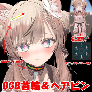 OGB首輪＆ヘアピン モジュラアバター対応