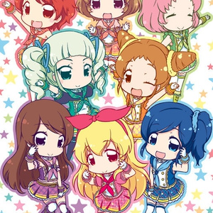 アクリルキーホルダー いちご＆あおい（アイカツ） - しろみこ屋