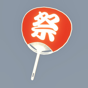 プラスチックうちわ