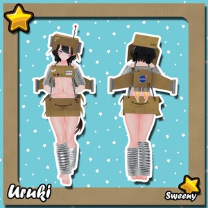 Cardboard Cosmonaut | カードボード・コスモノート『8バター対応』[VRC] 缩略图 2