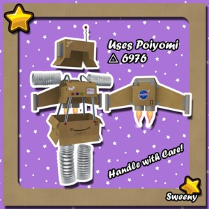 Cardboard Cosmonaut | カードボード・コスモノート『8バター対応』[VRC] 缩略图 10