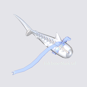 Fish Bone Shark Tail