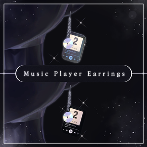 Music Player Earrings