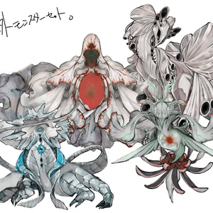 人外モンスター絵