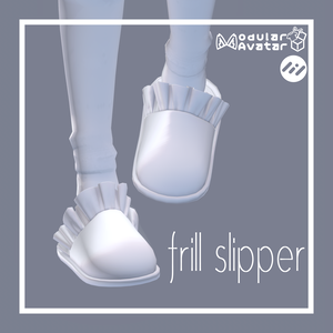 frill slipper / フリルスリッパ