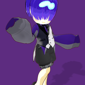 カラフルキッズ　紫