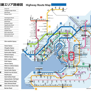高速道路地図ｸﾘｱﾌｧｲﾙ関西版