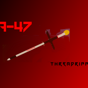 [vrchat accessory] Armoury47 threadripper zweihander