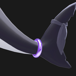 【ルルネ対応】Simple Tail Ring【VRChat】 缩略图 10