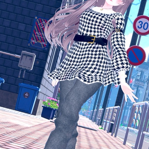 【11+ αアバター対応】Pure Chic Onepiece (VRC想定衣装) 缩略图 6