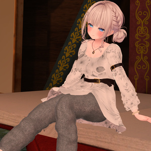 【11+ αアバター対応】Pure Chic Onepiece (VRC想定衣装) 缩略图 7