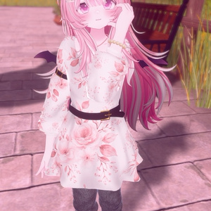 【11+ αアバター対応】Pure Chic Onepiece (VRC想定衣装) 缩略图 11