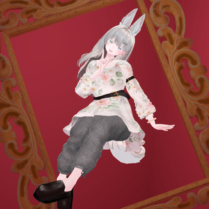 【11+ αアバター対応】Pure Chic Onepiece (VRC想定衣装) 缩略图 8