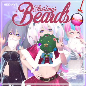『 Accessory 』 Christmas / Holiday Winter BEARDS Pack!