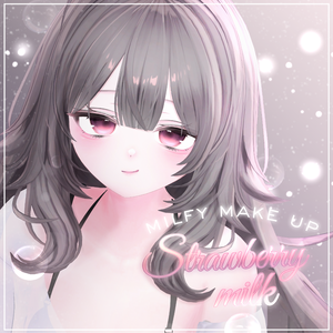 🩷【ミルフィ/Milfy】StrawBerry Milk🍓make up🩷  