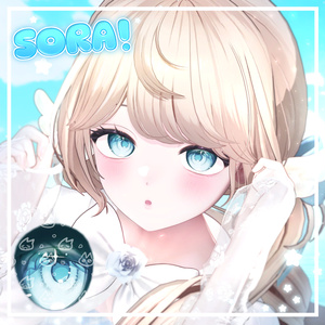 ☁️⋄9アバター対応⋄ SORA ~ eye Texture⋄☁️