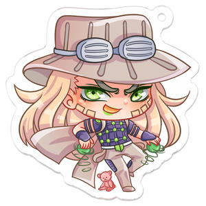 Gyro Zeppeli (Julius Caesar Zeppeli) 1 / ジャイロ・ツェペリ (ユーリウス・カイザー・ツェペリ) 1 - ジョジョの奇妙な冒険: スティール・ボール・ラン アクリルキーホルダー
