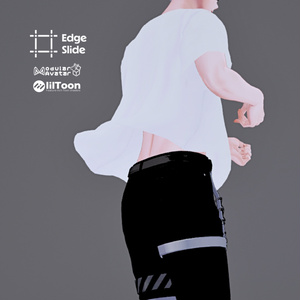 【水瀬対応】オーバーサイズTシャツ（シェイプキー付き） #ES_ITEM 缩略图 2