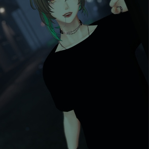 【水瀬対応】オーバーサイズTシャツ（シェイプキー付き） #ES_ITEM 缩略图 9