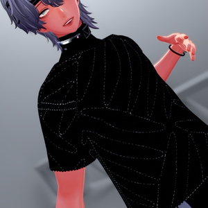 【水瀬対応】オーバーサイズTシャツ（シェイプキー付き） #ES_ITEM 缩略图 8