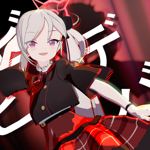 3D-浅黄ムツキ(.pmx)
