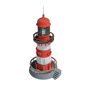 灯台 3Dモデル