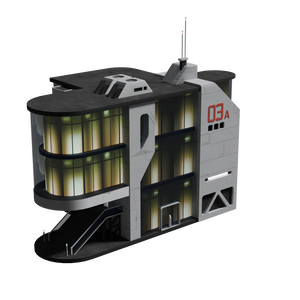 Sci-fi Lab blender 3d