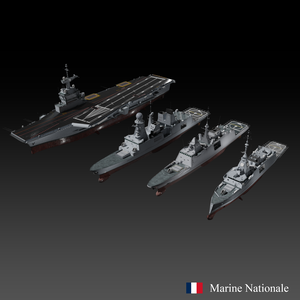 フランス海軍 3D Collection