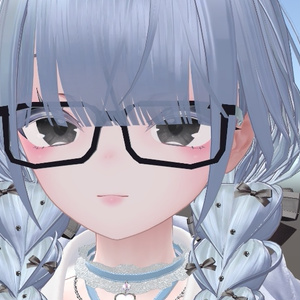 【無料】シンプルスクエアめがね👓【MA対応】