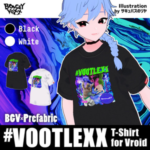 BOOGEY VOXX×Prefabric #VOOTLEXX Tシャツ (Vroid用)