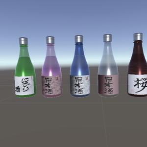 <３D＞日本酒５本セット