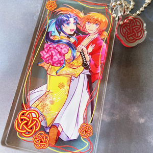 ほっぺ寄せ♡缶バッジ 【剣薫】 - Apricot・Jam - BOOTH