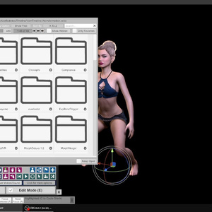 Virt A MateでTimelineを使ってHな腰の動きをさせるまでの操作動画