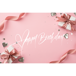 Happy Birthday｜手書き文字素材　2点セット