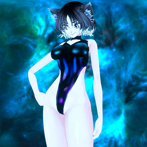 [VRoid] Black Swimsuit